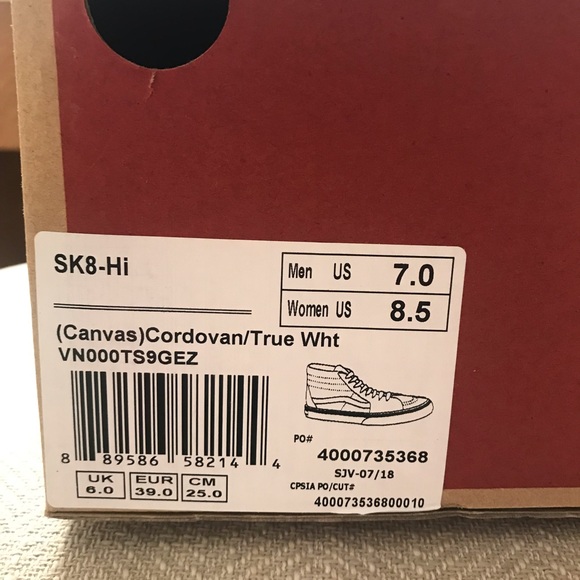 High Top Vans - Picture 4 of 4